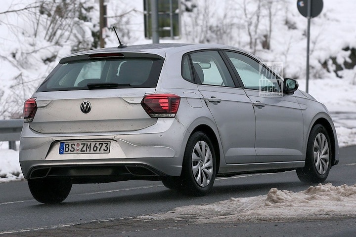 Spyshots Volkswagen Polo facelift