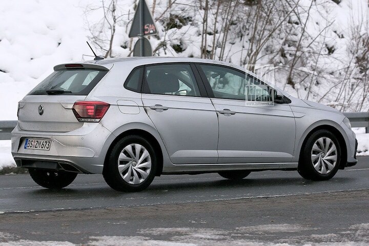 Spyshots Volkswagen Polo facelift