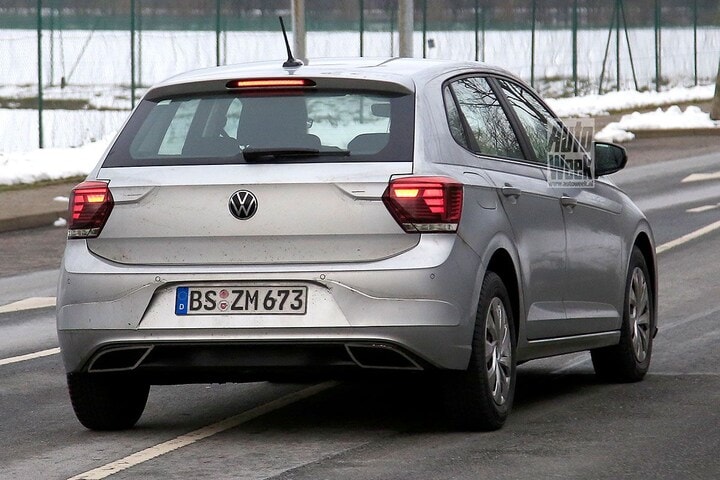 Spyshots Volkswagen Polo facelift