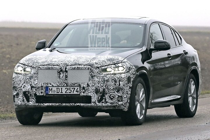 BMW X4 spyshots