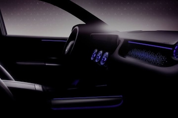Mercedes EQA dashboard