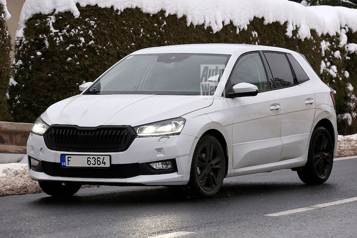 Spyshots Skoda Fabia