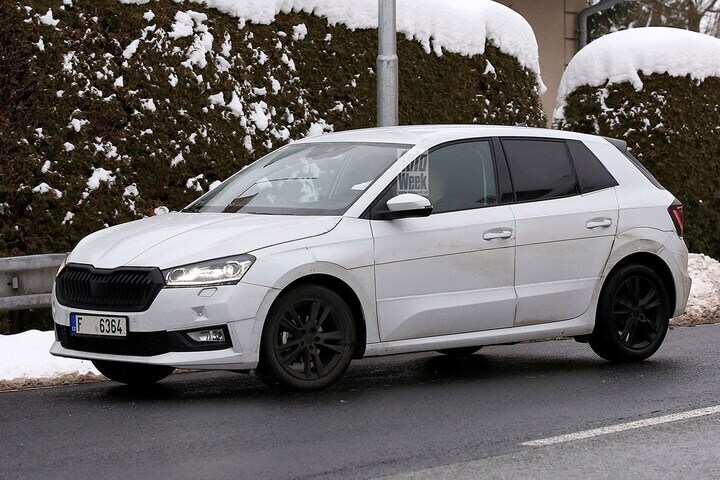 Spyshots Skoda Fabia