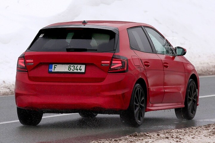 Spyshots Skoda Fabia