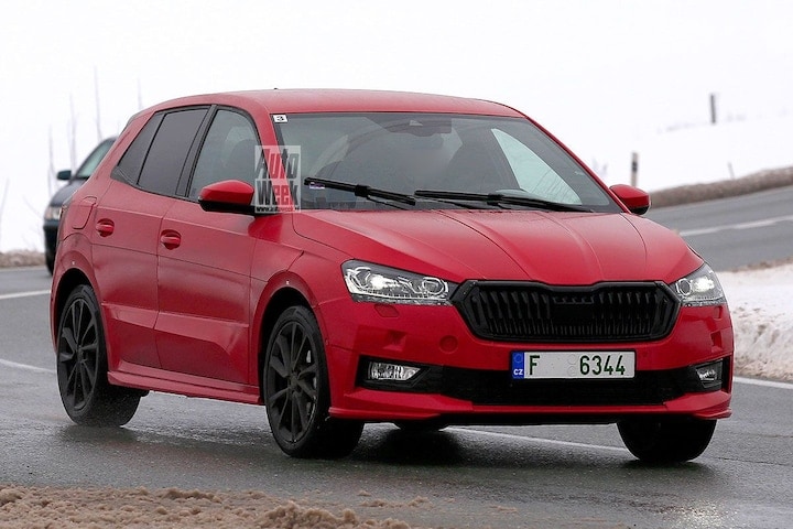 Spyshots Skoda Fabia