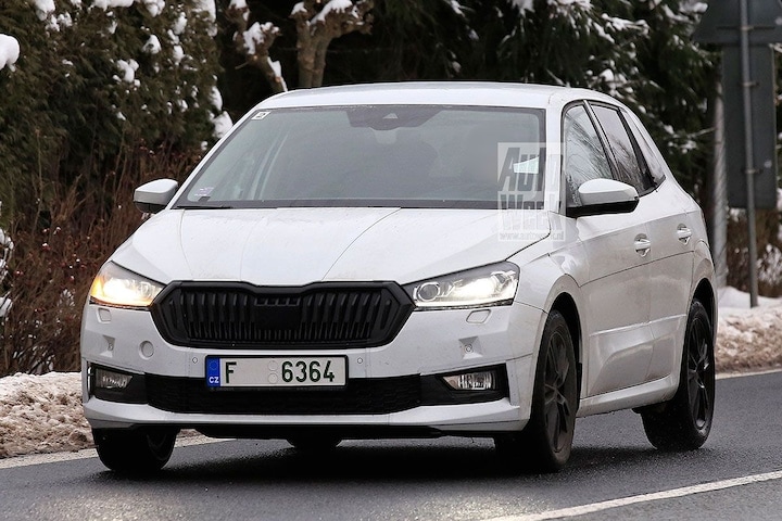Spyshots Skoda Fabia