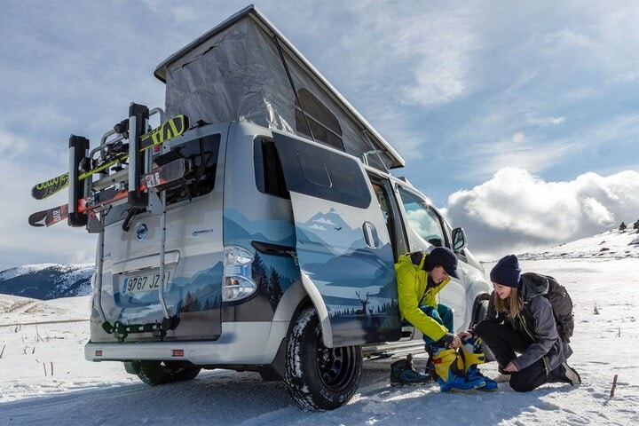 Nissan e-NV200 Winter Camper