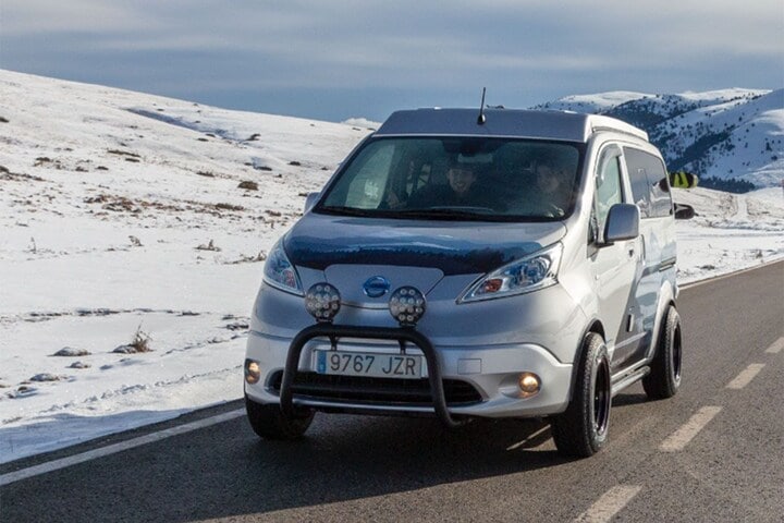 Nissan e-NV200 Winter Camper