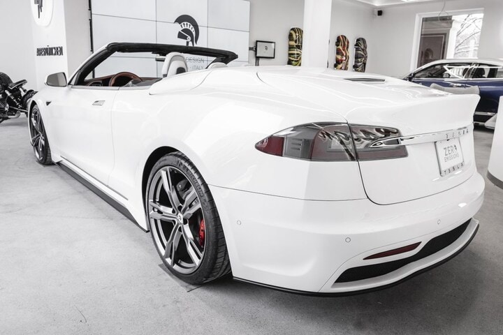 Tesla Model S cabrio