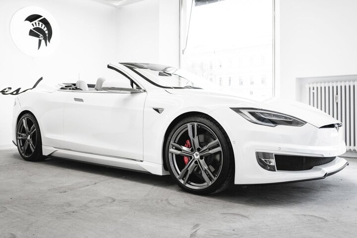 Tesla Model S cabrio