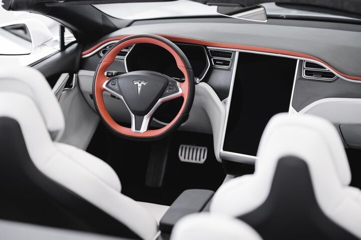 Tesla Model S cabrio