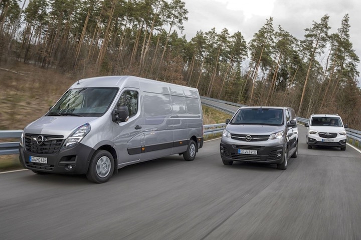 Opel bestelauto's