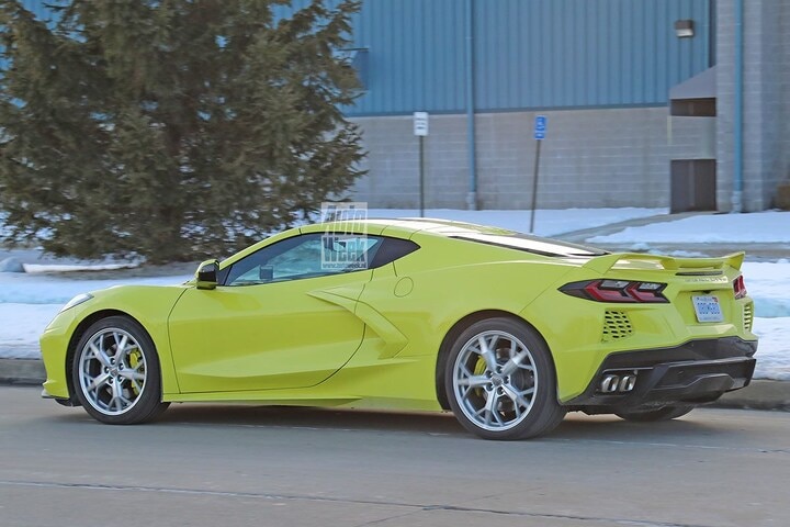Chevrolet Corvette Stingray Coupé RHD spyshots