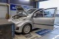 Peugeot 107 Rollenbank