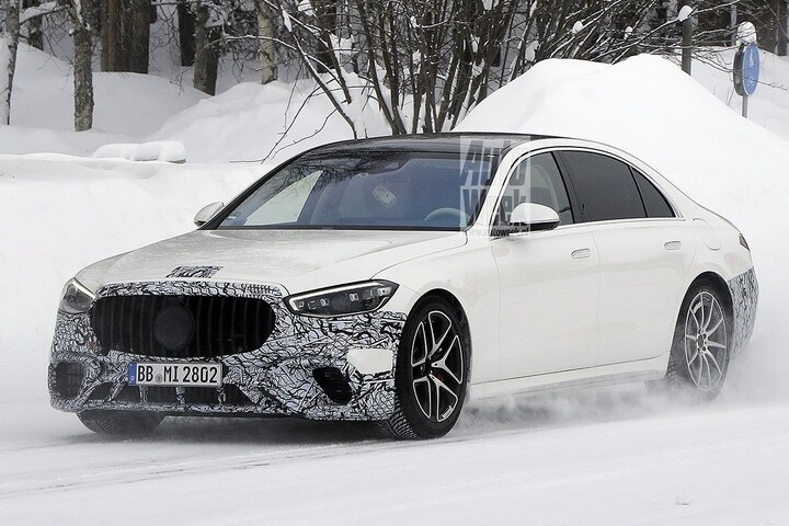 Spyshots Mercedes-AMG S-klasse