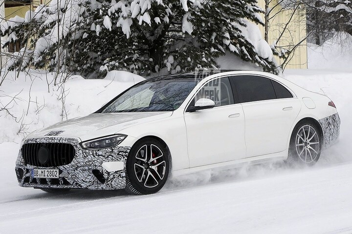 Spyshots Mercedes-AMG S-klasse