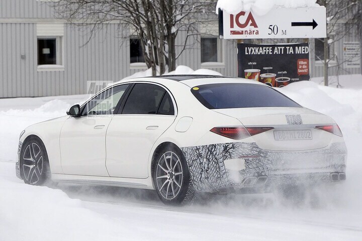 Spyshots Mercedes-AMG S-klasse