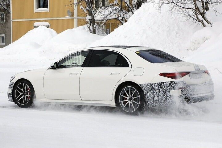 Spyshots Mercedes-AMG S-klasse