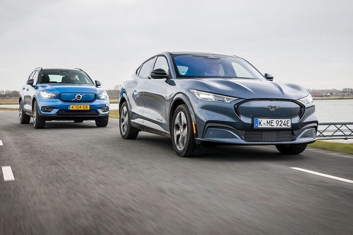 Ford Mustang Mach-E vs. Volvo XC40 P8 AWD