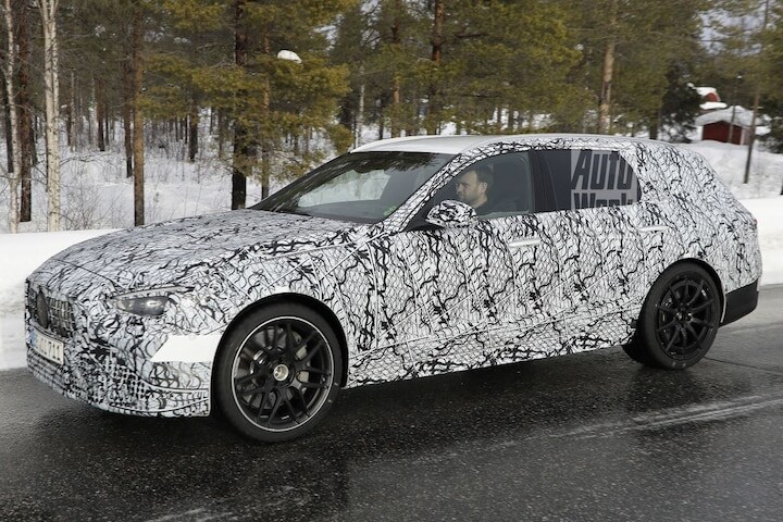 Mercedes-AMG C 63 spyshots