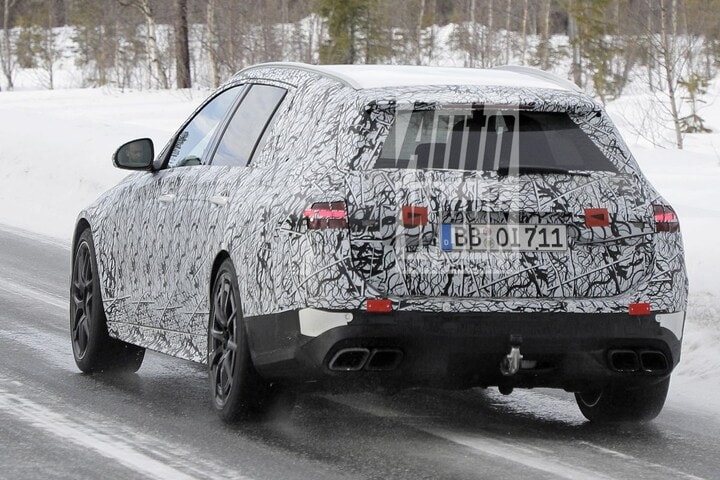 Mercedes-AMG C 63 spyshots
