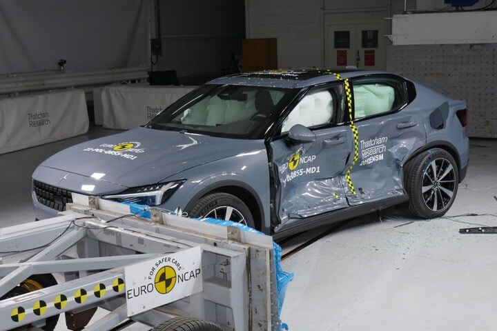Euro NCAP Cupra Formentor en Polestar 2