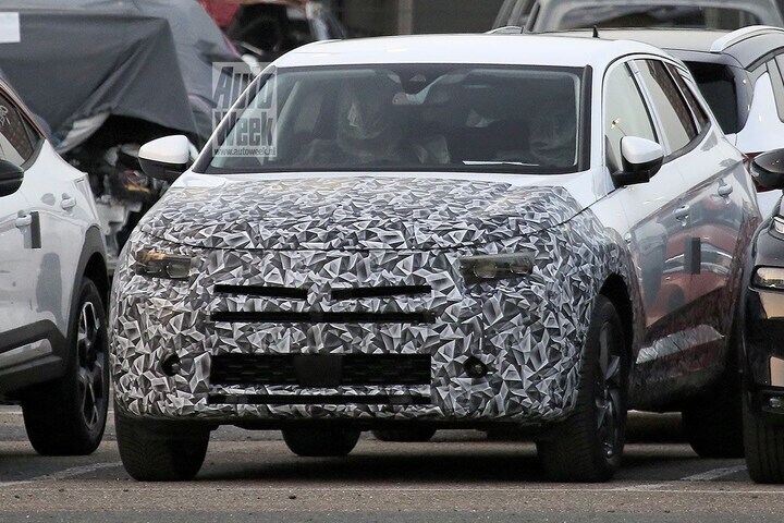 Spyshots Opel Grandland X facelift