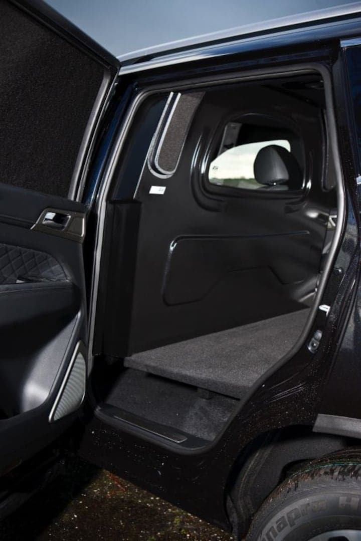 SsangYong Rexton grijs kenteken