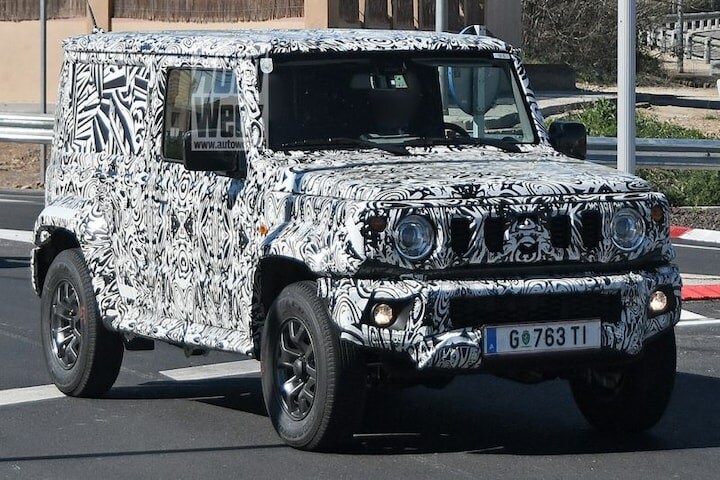 Spyshots Suzuki Jomny lwb/vijfdeurs