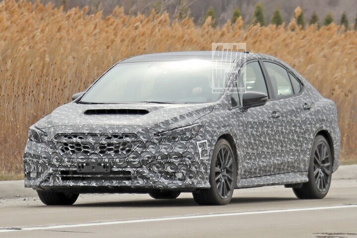 Spyshots Subaru WRX