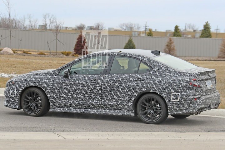 Spyshots Subaru WRX
