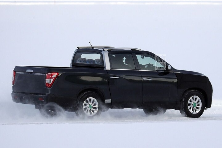 Spyshots SsangYong Musso facelift