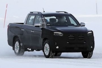 Spyshots SsangYong Musso facelift