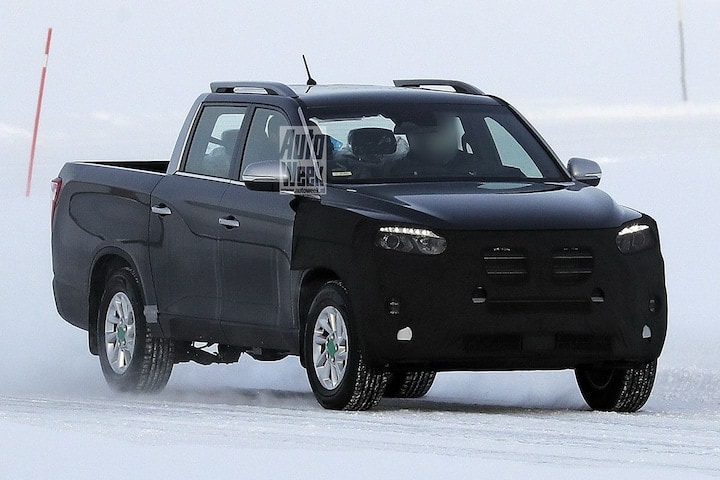 Spyshots SsangYong Musso facelift