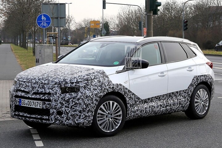 Spyshots Opel Grandland X Facelift