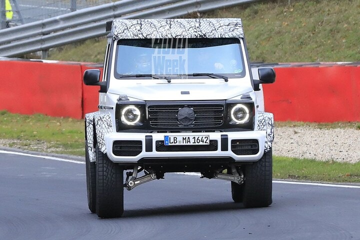 Mercedes-Benz G-klasse 4x42 spyshots