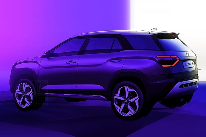 Hyundai Alcazar teaser