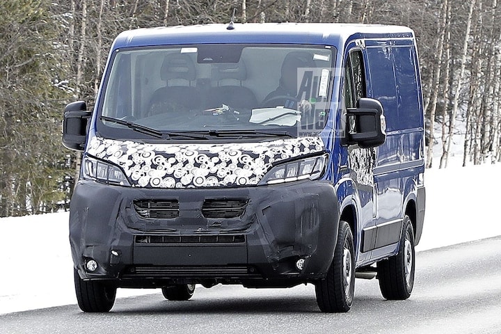 Spyshots Fiat Ducato facelift