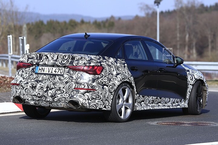 Spyshots Audi RS3 Limousine