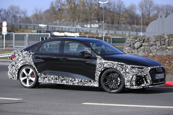 Spyshots Audi RS3 Limousine