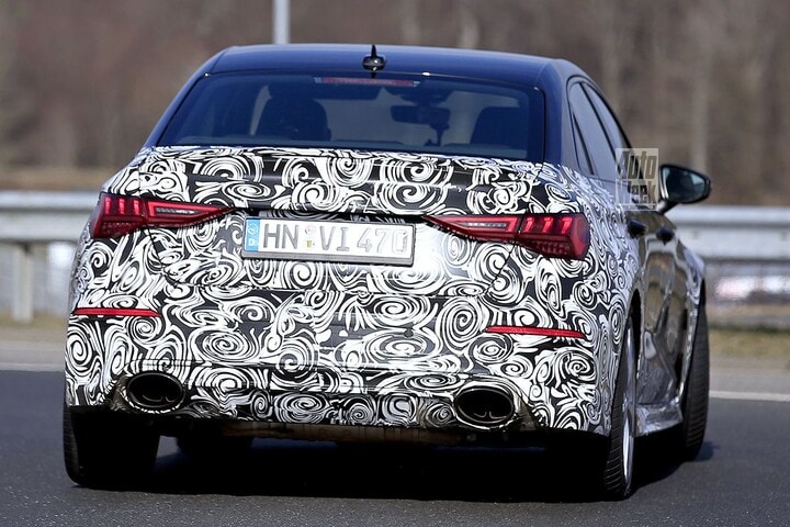 Spyshots Audi RS3 Limousine