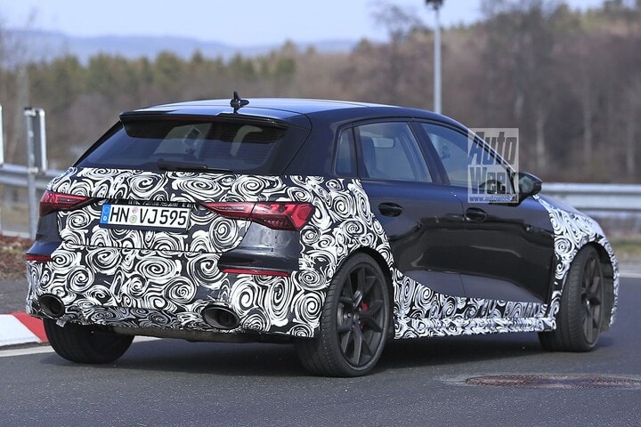 Spyshots Audi RS3 Sportback