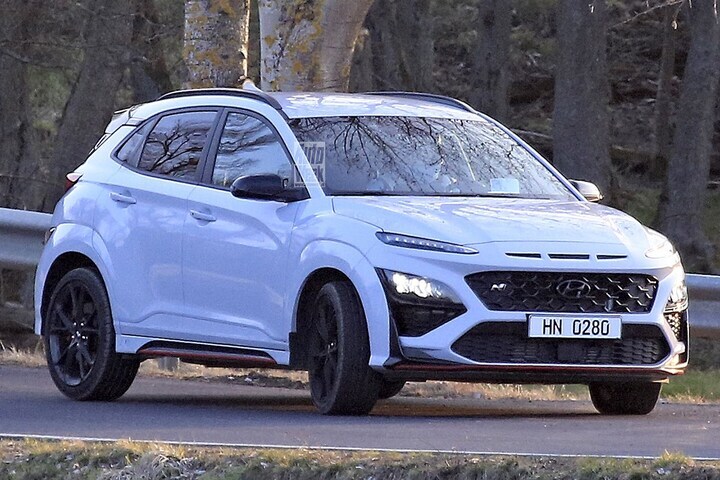 Spyshots Hyundai Kona N