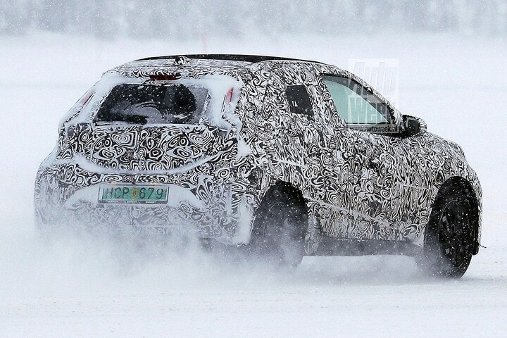 Toyota Aygo spyshots