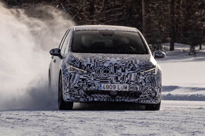 Cupra Born spyshots