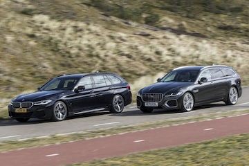BMW 5-serie vs. Jaguar XF