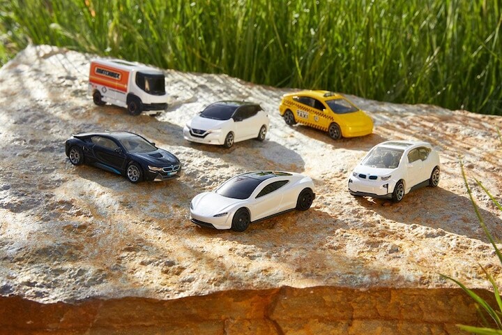 Matchbox groen duurzaam Mattel speelgoedauto