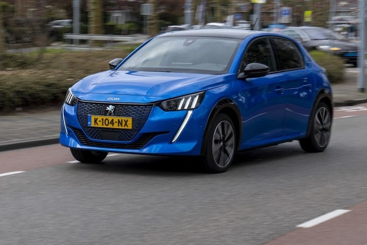 Peugeot E208 - Achteruitkijkspiegel