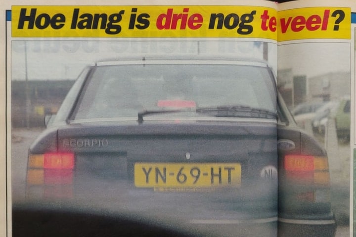 Derde remlicht 1991