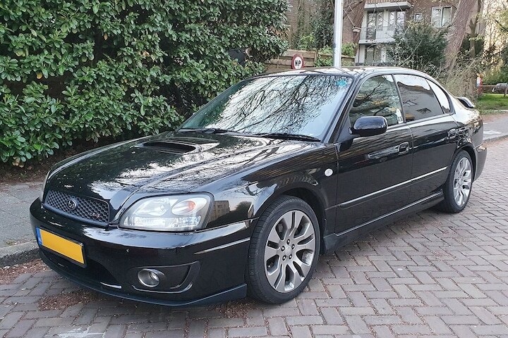 Subaru Legacy B4 In het Wild